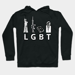 Liberty Guns Bible Trump Hoodie